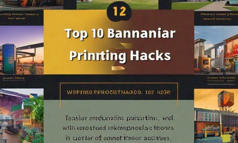 Top 10 Banner Printing Hacks You Can't Miss